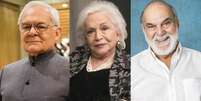 Othon Bastos, Nathália Timberg e Lima Duarte: grandes atores com poucas oportunidades na TV  Foto: Divulgação/TV Globo