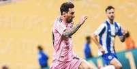  Foto: Divulgação/Inter Miami - Legenda: Messi foi eleito o melhor jogador da partida na vitória sobre o Porto / Jogada10