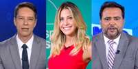 Sergio Aguiar, Bárbara Coelho e Geraldo Luís preferiram uma saída honrosa do que aceitar um posto inferior ao que ocupavam  Foto: Reproduções