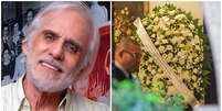 Fãs, amigos e familiares se despedem de Francisco Cuoco em São Paulo  Foto: Reprodução/Instagram/Edu Araujo/Agnews