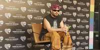 Pedro Sampaio diz que Lulu Santos é referência no tema da Parada LGBTQIA+: 'Abriu muitas portas'  Foto: Marcela Coelho/Redação Terra