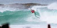 Ítalo Ferreira competiu em bateria na Vivo Rio Pro neste domingo, 21  Foto: Camila Othon/WSL