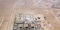 Vista aérea da base americana de Al Udeid, no Catar  Foto: ANSA / Ansa - Brasil