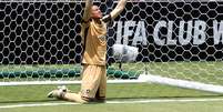John, do Botafogo, celebra classificação às oitavas de final da Copa do Mundo de Clubes  Foto: Leon Bennett - FIFA/FIFA via Getty Images