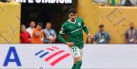 Joaquín Piquerez (Palmeiras) durante jogo contra o Porto, no dia 15.06.2025 Foto: Associated Press / Alamy Stock Photo