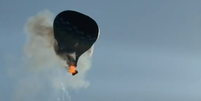 Acidente com balão deixou oito mortos e 13 feridos  Foto: Reprodução/Fantástico/TV Globo