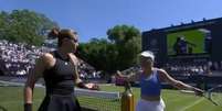 Sakkari (à esquerda) e Putintseva trocaram ofensas após o jogo Foto: Reprodução/X
