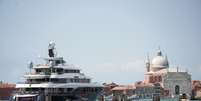 Iates de convidados de Bezos e Sánchez chegam a Veneza nesta terça Foto: ANSA / Ansa - Brasil