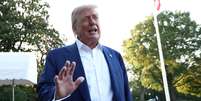 Presidente dos EUA, Donald Trump, anunciou nova onda de tarifas  Foto: REUTERS/Kevin Lamarque