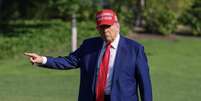 O presidente dos Estados Unidos, Donald Trump  Foto: Tasos Katopodis/Getty Images
