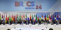 Brics afirmou que bombardeios violaram o direito internacional e a Carta das Nações Unidas  Foto: ANSA / Ansa - Brasil