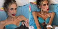 Influenciadora morre ao chegar aos 22,5 kg; ela &eacute; estrela de um reality de moda e perdeu a vida por complica&ccedil;&otilde;es do dist&uacute;rbio  Foto: Mais Novela