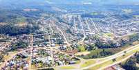 Cidade de General Carneiro em imagem vista de cima  Foto: Prefeitura de General Carneiro / Divulgação