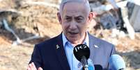 Premiê israelense publicou vídeo em hebraíco  Foto: ANSA / Ansa - Brasil