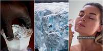 Empresa vende gelo de icebergs da Groemlândia para mercado de luxo  Foto: Reprodução/Instagram