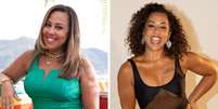 Evely Castro antes e depois de perder 16 kg  Foto: Reprodução | Instagram | @evelyncastrooficial