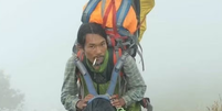 A vaquinha voltada para arrecadar fundos para o alpinista Agam, que se voluntariou no resgate do corpo de Juliana Marins, foi cancelada neste domingo, 29 Foto: Reprodução/Redes sociais