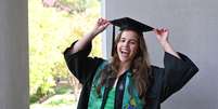 Brasileira Sarah Borges se formou em Psicologia na Universidade de Harvard  Foto: Arquivo pessoal