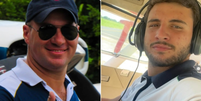O instrutor de voo Abner Casagrande de Oliveira (à esquerda) e o aluno Felipe Coiado Gomes (à direita) faleceram em acidente de avião nesta terça, 1º  Foto: Reprodução/Instagram/@abnercasagrande e @felipe.coiado