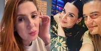 Dani Calabresa falou sobre a separação entre Katy Perry e Orlando Bloom  Foto: Reprodução/Instagram / Mais Novela