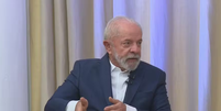Lula durante entrevista à TV Bahia  Foto: Reprodução/TV Bahia