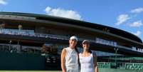 Luisa Stefani e Timea Babos   Foto: Divulgação / Esporte News Mundo