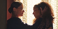Alinne Moraes e Alice Carvalho em 'Guerreiros do Sol' Foto: Reprodução/Globoplay