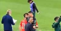 CR7 e Diogo Jota na final da Liga das Nações, no último dia 8  Foto: Reprodução