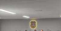 Departamento Estadual de Investigações Criminais (DEIC) da Polícia Civil de São Paulo concede entrevista para falar sobre o suspeito de participar de ataque hacker  Foto: Lucas Agrela/Estadão / Estadão