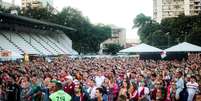 Triicolores lotam Casa Laranjeiras, no Rio de Janeiro, para ver vitória do Flu sobre o Al-Hilal  Foto: Divulgação/Fluminense