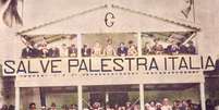 Palestra Italia em seu primeiro jogo, vencendo o Savoia por 2 a 0. Com a vitória, conquistou a Taça Savoia em 1915. Foto: Reprodução