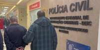 João Nazareno Roque, de 48 anos, funcionário da empresa alvo do ataque hacker, foi preso pela Polícia Civil na quinta-feira, 3, sob suspeita de participar do golpe   Foto: Divulgação/SSP