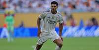 Jude Bellingham (Real Madrid) durante jogo contra a Juventus, no dia 01.07.2025 Foto: Action Plus Sports Images / Alamy Stock Photo
