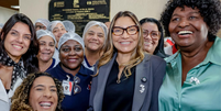 Janja visita hospitais no Rio de Janeiro  Foto: Reprodução/Instagram/@janjalula