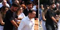 Esposa de Diogo Jota, Rute Cardoso, se despede do companheiro durante funeral em Portugal neste sábado ,5  Foto: Reprodução/X/@MHChronicle