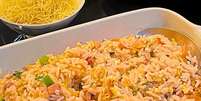 Arroz biro-biro: faz sucesso sempre, especialmente no churrasco Foto: Bake and Cake Gourmet