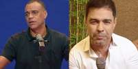 Denilson falou de seu primeiroi encontro com Zez&eacute; di Camargo ap&oacute;s come&ccedil;ar a namorar sua irm&atilde;  Foto: Reprodu&ccedil;&atilde;o/Globo/Instagram / Mais Novela