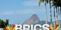 Imagem do primeiro dia de reunião da cúpula do Brics, no Rio de Janeiro, no último domingo, 6  Foto: Ricardo Stuckert