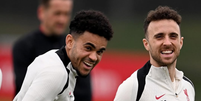 Luis Díaz e Diogo Jota jogaram juntos no Liverpool  Foto: Reprodução/Instagram/@luisdiaz19_