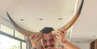 Vagner Macedo quer ser o 'maior corno do mundo' Foto: Reprodução/Arquivo Pessoal