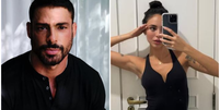 Ator Cauã Reymond e a modelo Luana Mandarino  Foto: Reprodução/Instagram