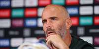  Foto: Alex Grimm/Getty Images - Legenda: Enzo Maresca deu entrevista coletiva nesta segunda-feira (07) / Jogada10