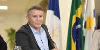José Eduardo de Siqueira Campos, prefeito de Palmas, foi afastado e preso por ordem do ministro Cristiano Zanin.  Foto: @Prefeitura de Palmas via Facebook / Estadão