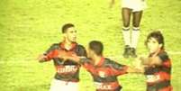 Marcelinho Carioca ao lado de Renato Gaúcho nos tempos de Flamengo  Foto: Reprodução/Sportv