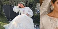 Quase ninguém notou, mas o vestido de noiva 'nº 2' de Maria de Fátima em 'Vale Tudo' já foi usado por influenciadora famosa há 6 anos. Foto: Reprodução, TV Globo/Divulgação Pedro Fonseca / Purepeople