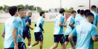 Treino do Flamengo nesta quinta-feira (10) &ndash;  Foto: Adriano Fontes/Flamengo / Jogada10