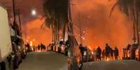 Operação da PM resultou em duas mortes e protestos em Paraisópolis, na zona sul de São Paulo  Foto: Reprodução/pirescritico/X