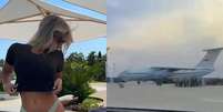 O ministro da Defesa da Rússia levou sua amante em um avião militar  Foto: Reprodução/The Sun