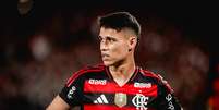 Luiz Araújo na vitória do Flamengo sobre o São Paulo  Foto: THIAGO MENDES/W9 PRESS/ESTADÃO CONTEÚDO