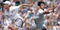 Sinner e Alcaraz Foto: AELTC / Esporte News Mundo